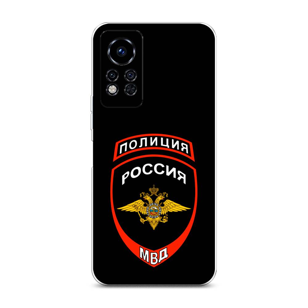 

Чехол Awog на Infinix Note 12i 2022 / Инфиникс Нот 12i 2022 "Полиция шеврон", Черный;красный;белый