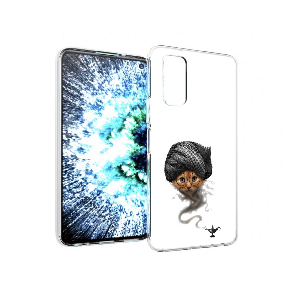 

Чехол MyPads Tocco для Vivo IQOO Neo 3 кот джин (PT157205.400.398), Прозрачный, Tocco