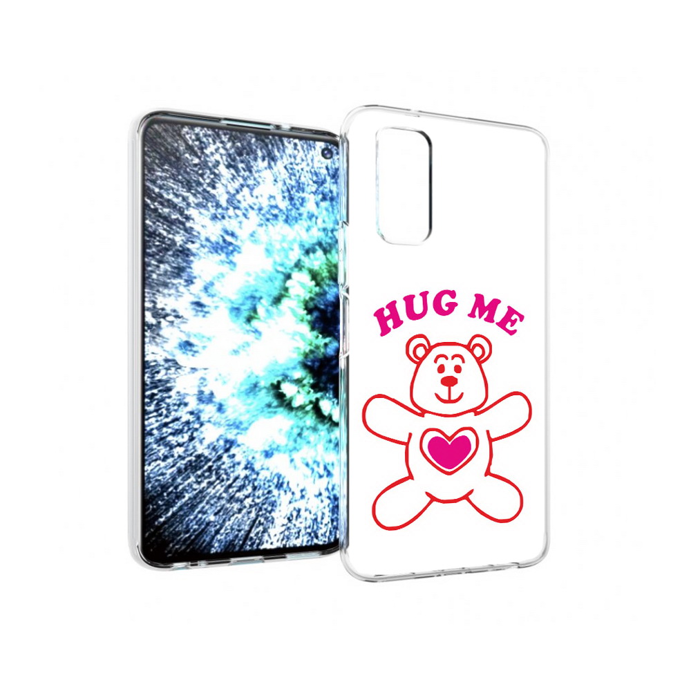 

Чехол MyPads Tocco для Vivo IQOO Neo 3 14 февраля обними меня (PT157205.400.4), Прозрачный, Tocco