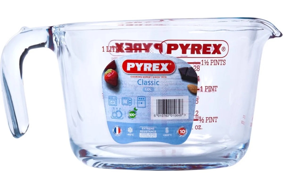 Мерный стакан 1 л Pyrex Classic стекло