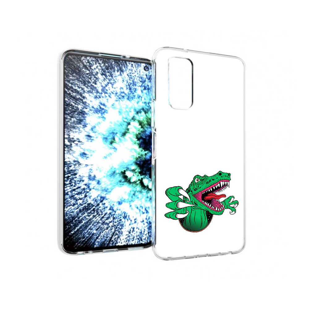 

Чехол MyPads Tocco для Vivo IQOO Neo 3 крокодил (PT157205.400.417), Прозрачный, Tocco