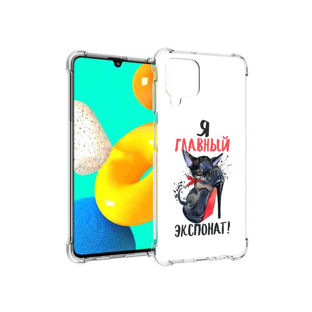 

Чехол MyPads Tocco для Samsung Galaxy M22 главный экспонат (PT226931.524.288), Прозрачный, Tocco
