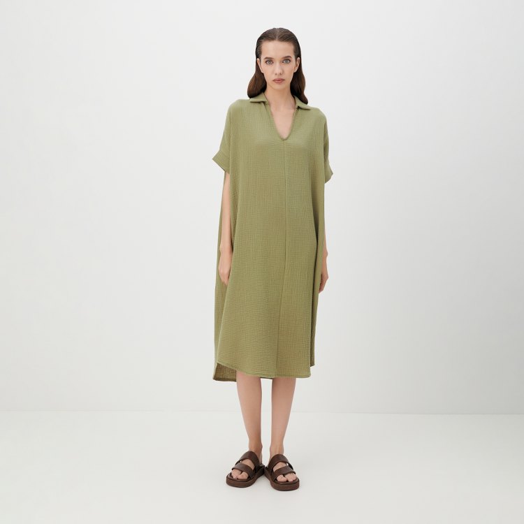 

Платье женское Maison David BLN917 зеленое XS, Зеленый, BLN917