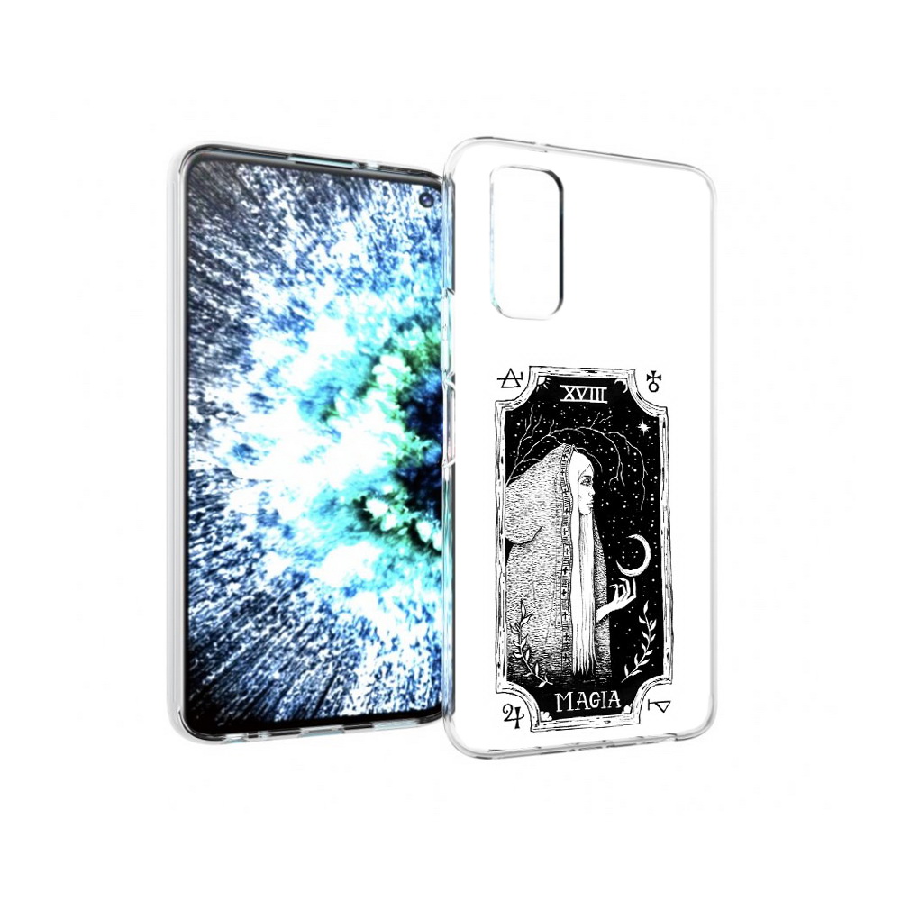 

Чехол MyPads Tocco для Vivo IQOO Neo 3 лунная магия (PT157205.400.447), Прозрачный, Tocco