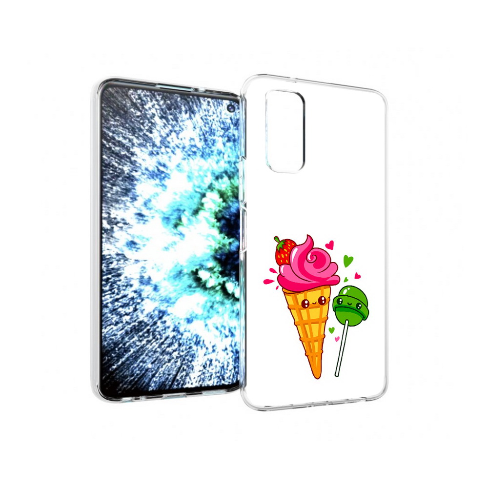 

Чехол MyPads Tocco для Vivo IQOO Neo 3 Вкусняшки (PT157205.400.45), Прозрачный, Tocco