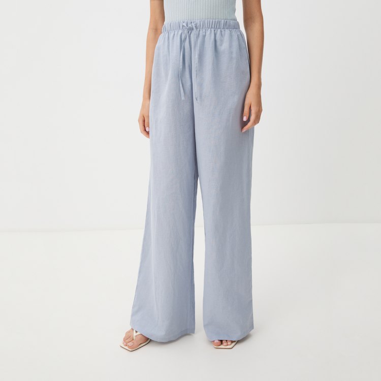 

Брюки женские Maison David BLN920-1 голубые 2XS, Голубой, BLN920-1