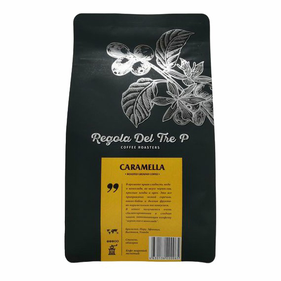 

Кофе Regola del tre P Caramella молотый 250 г