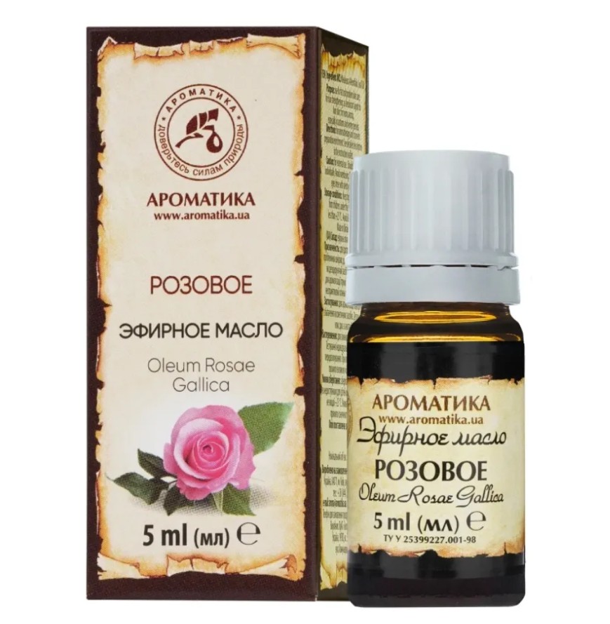 

Масло эфирное розовое Ароматика, 5 мл