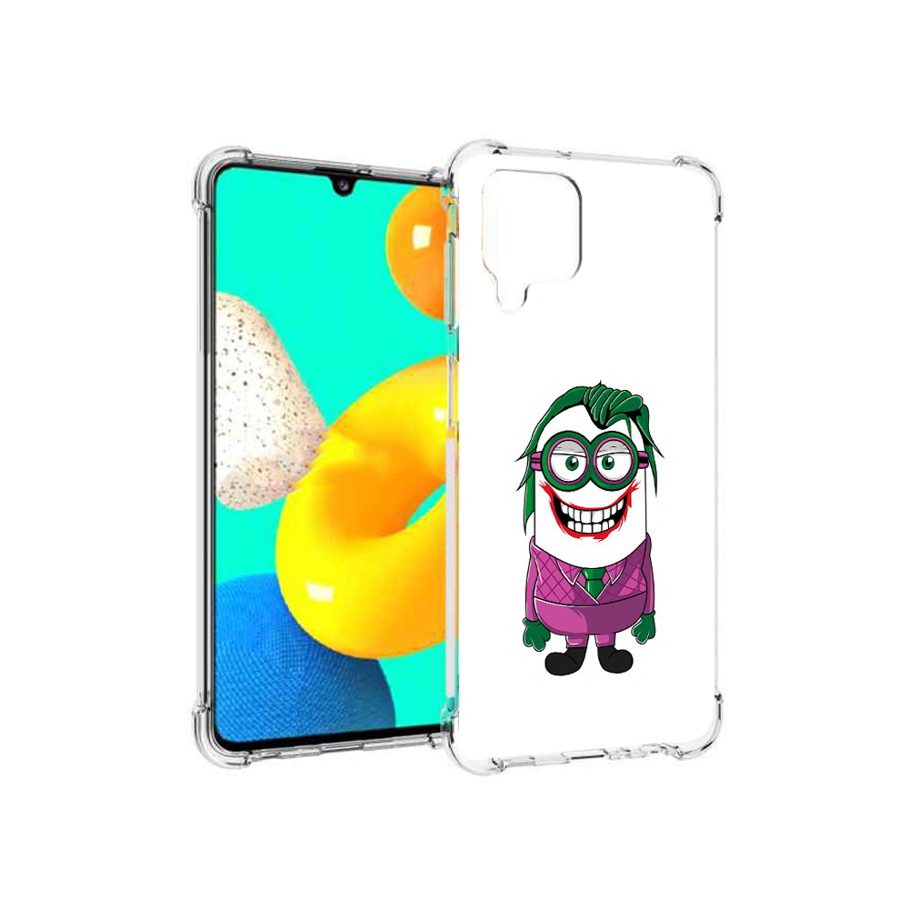 

Чехол MyPads Tocco для Samsung Galaxy M22 джокер миньон (PT226931.524.322), Прозрачный, Tocco