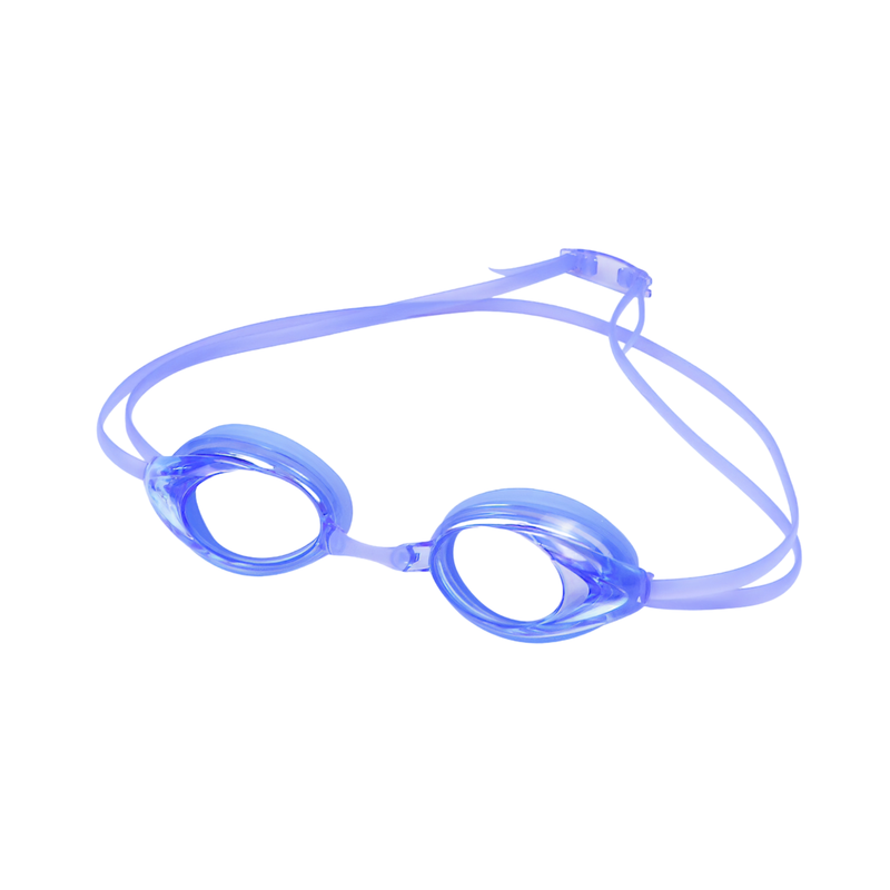 Cпортивные очки для плавания голубые с защитой от запотевания Anti-Fog