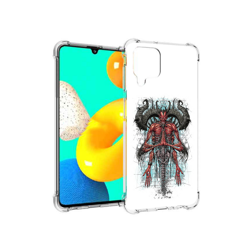 

Чехол MyPads Tocco для Samsung Galaxy M22 дьявол (PT226931.524.340), Прозрачный, Tocco