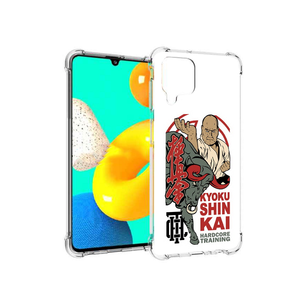 

Чехол MyPads Tocco для Samsung Galaxy M22 единоборства рисунок (PT226931.524.343), Прозрачный, Tocco