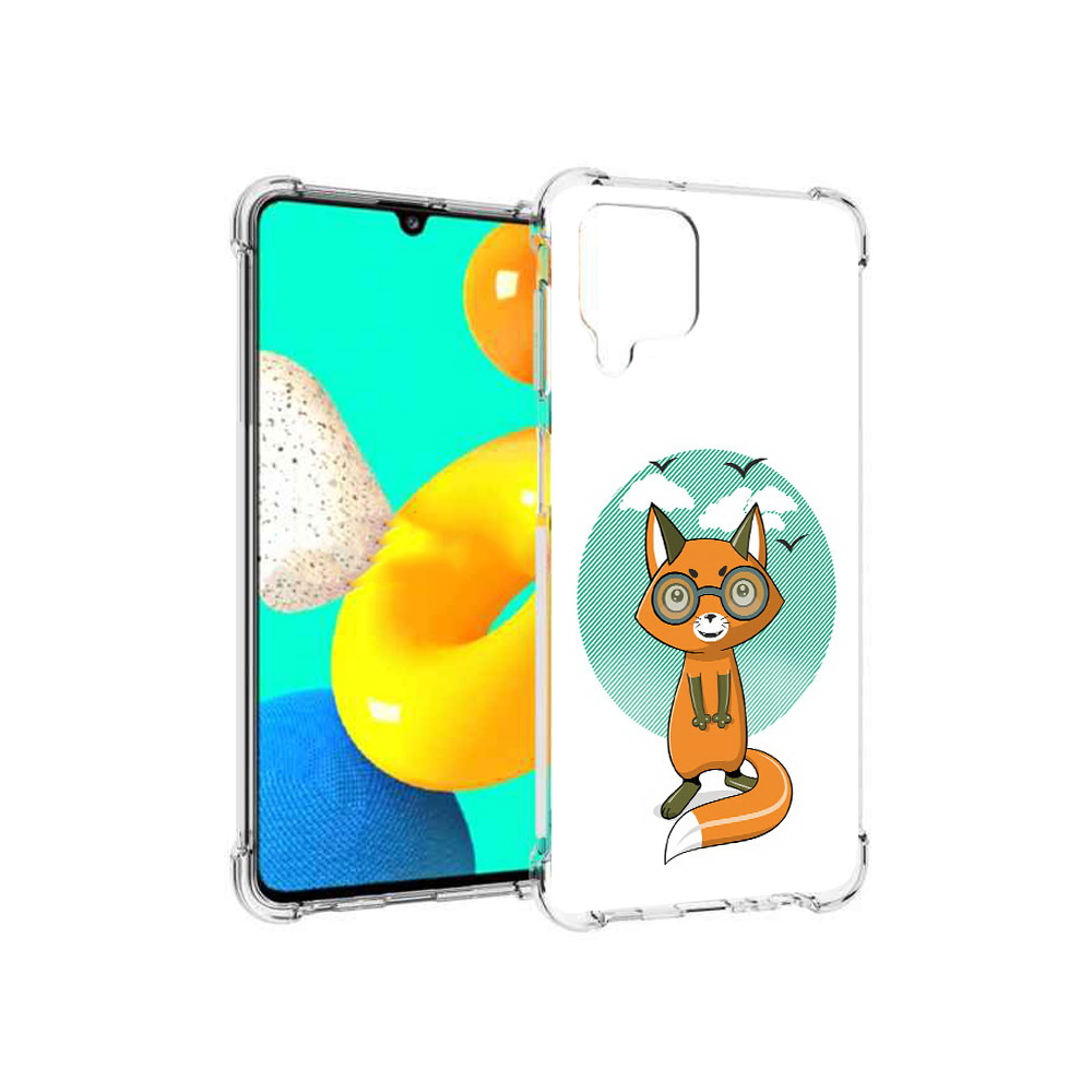 

Чехол MyPads Tocco для Samsung Galaxy M22 задумчивая лиса (PT226931.524.348), Прозрачный, Tocco