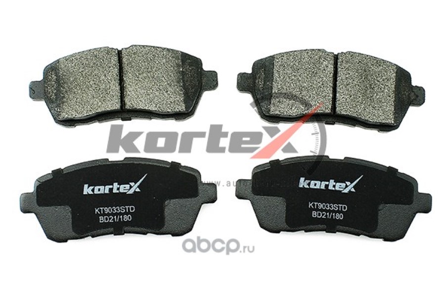 Тормозные колодки Kortex передние kt9033std