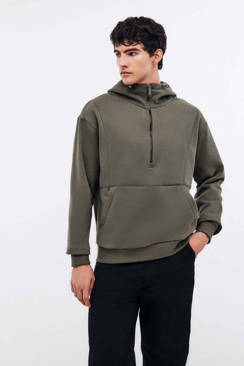 

Худи мужское Baon B6124504 хаки XXL, B6124504