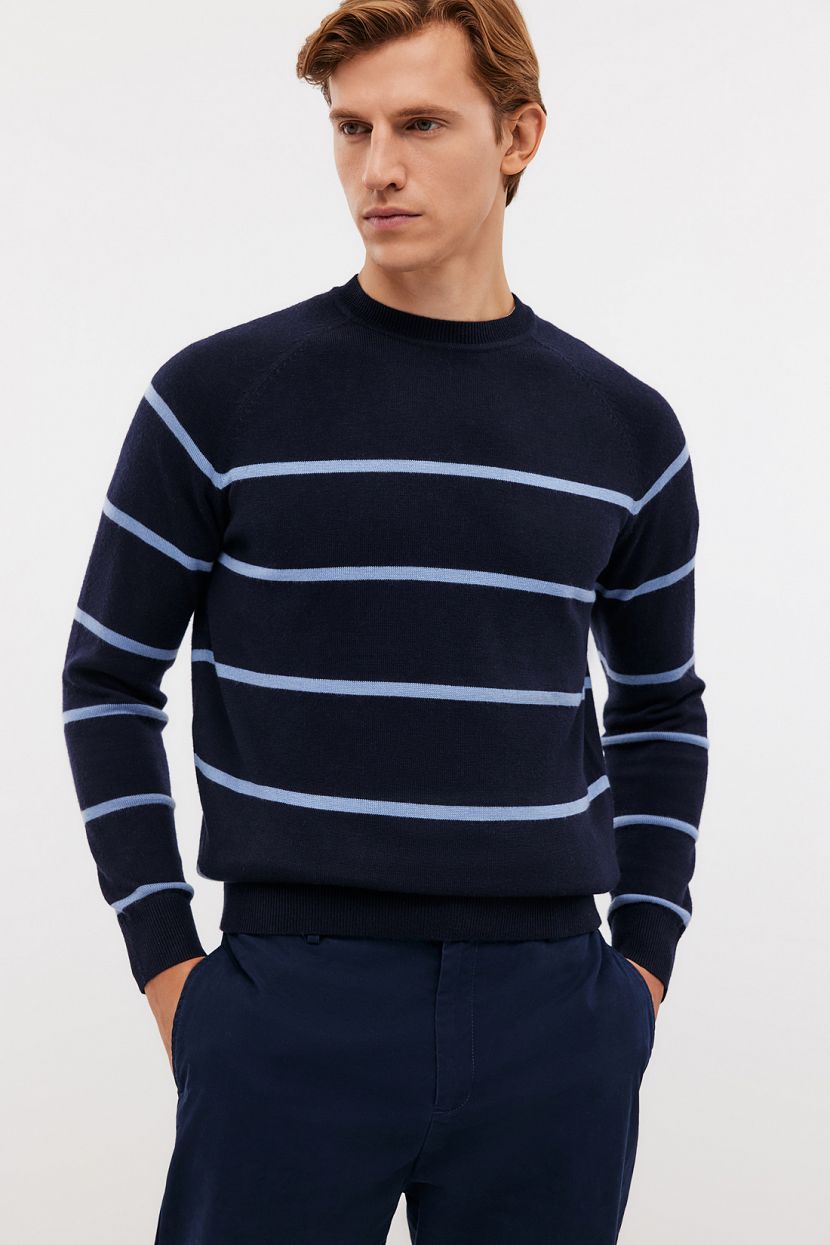 

Джемпер мужской Baon B6324505 синий 3XL, B6324505
