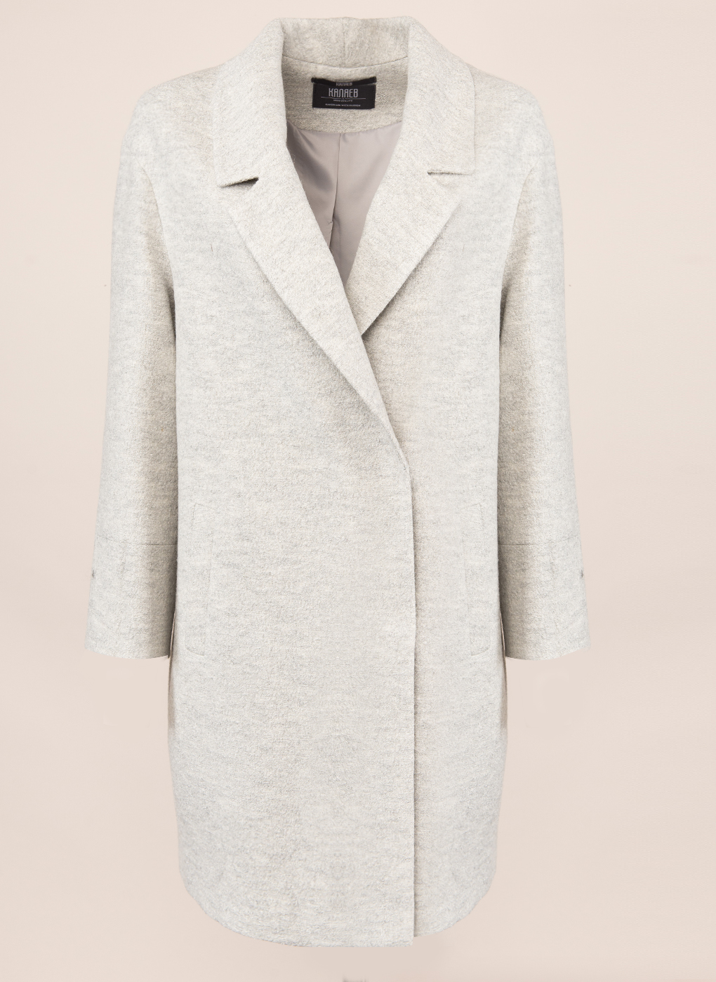 

Пальто женское Каляев 48126 серое 44 RU, 48126