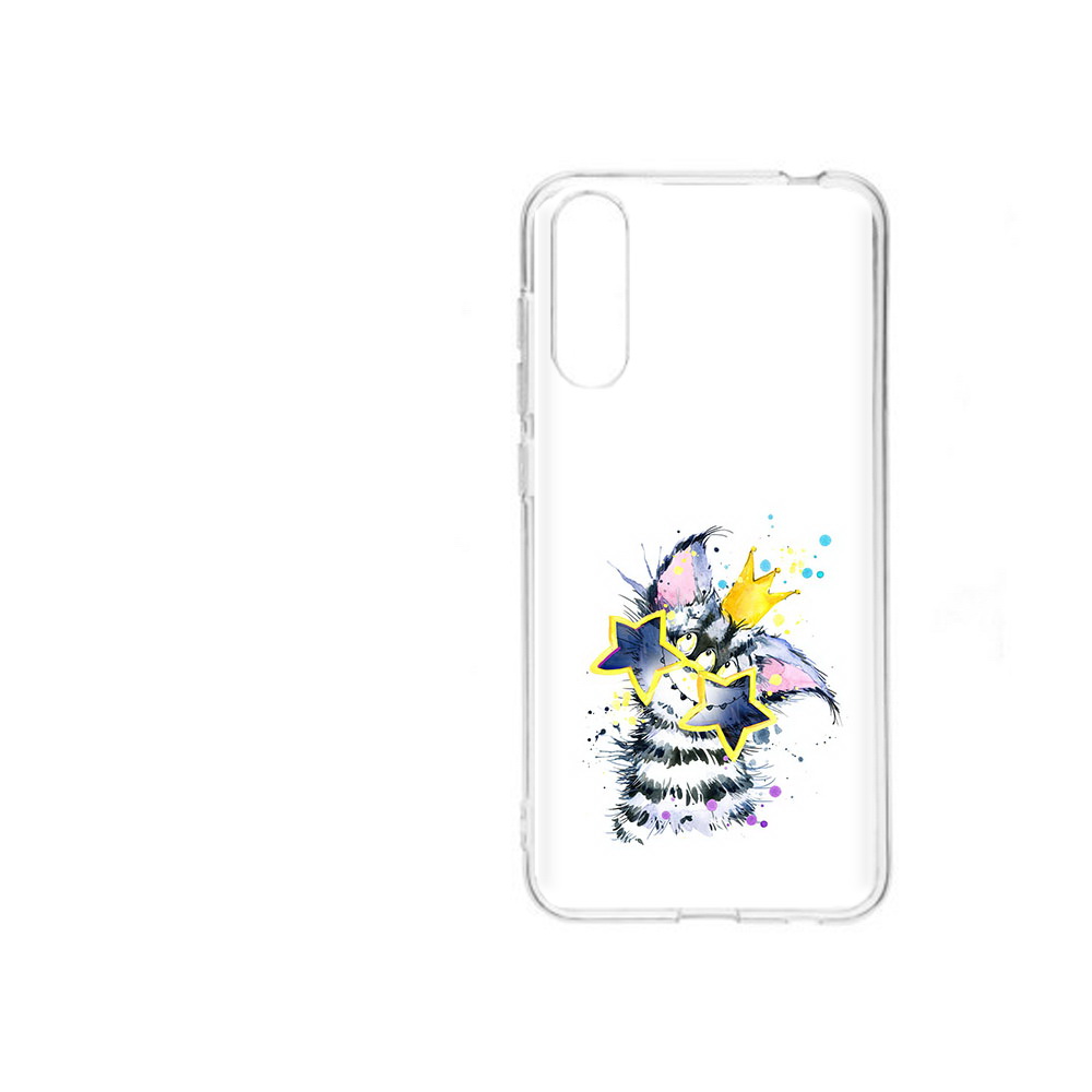 

Чехол MyPads Tocco для ZTE Blade A7 2020 Мартовский Нуся (PT142232.471.114), Прозрачный, Tocco