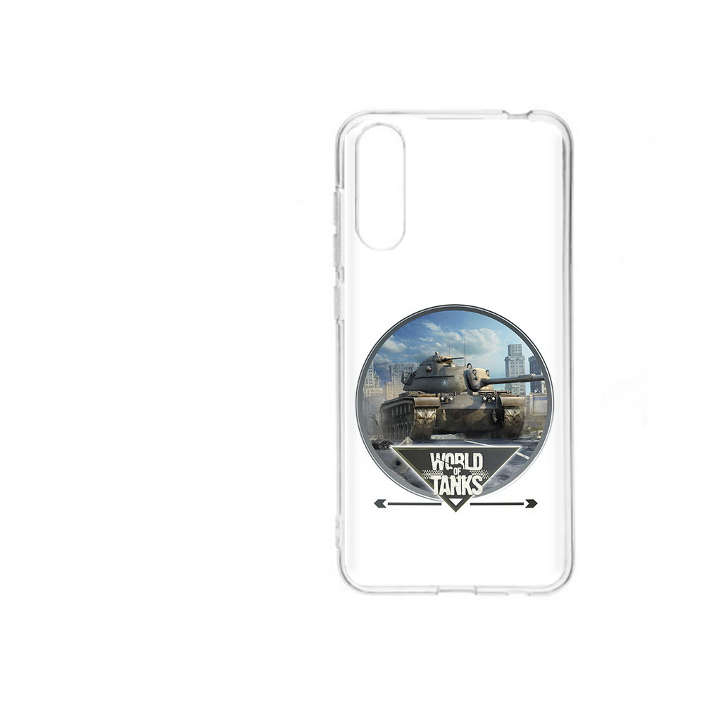 

Чехол MyPads Tocco для ZTE Blade A7 2020 Мир танков (PT142232.471.119), Прозрачный, Tocco