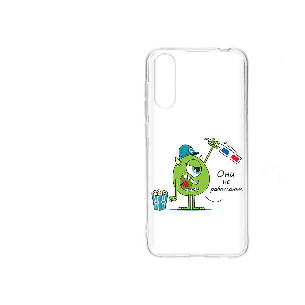 

Чехол MyPads Tocco для ZTE Blade A7 2020 Очки не работают (PT142232.471.129), Прозрачный, Tocco