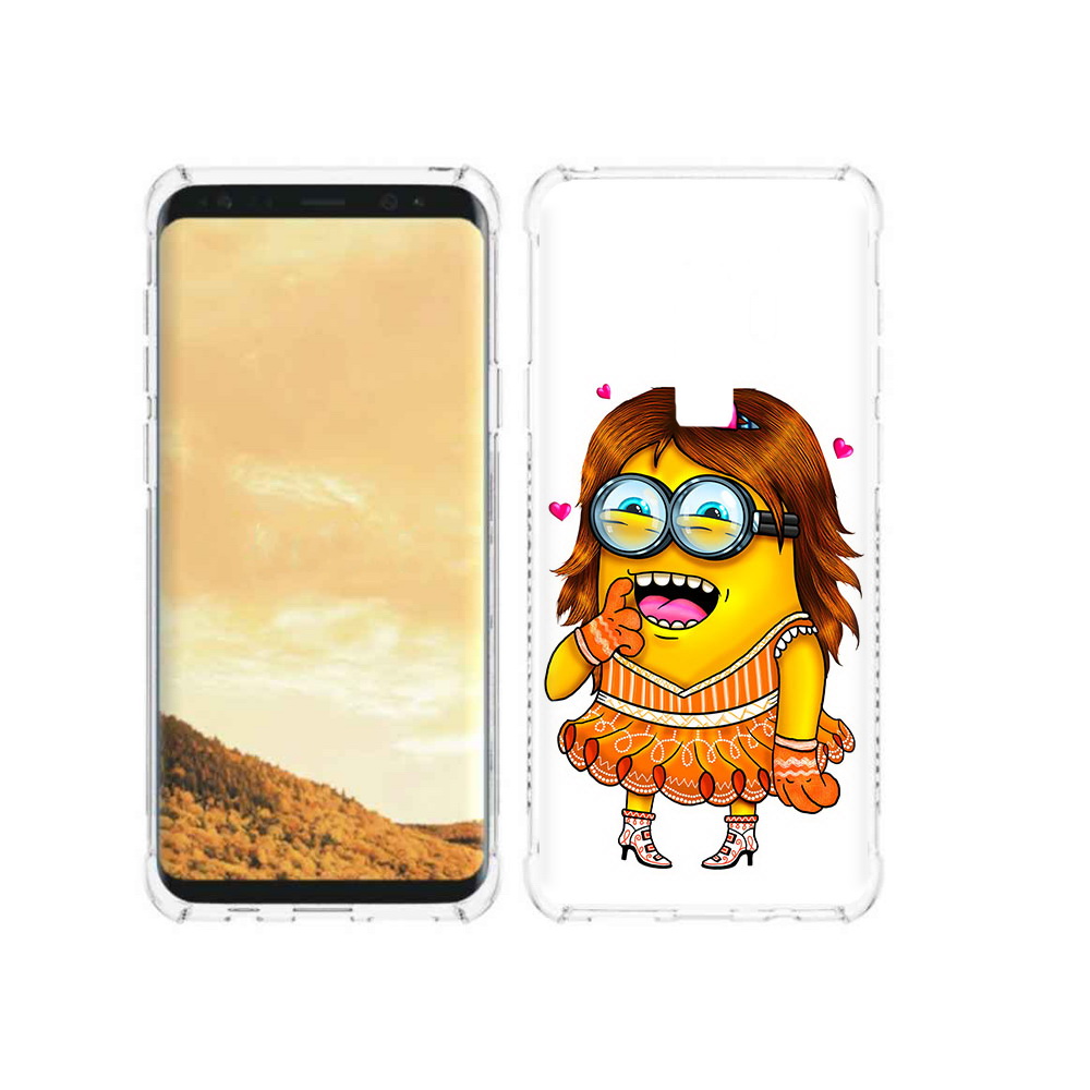 

Чехол MyPads Tocco для Samsung Galaxy S9 Миньон девочка (PT98329.588.116), Прозрачный, Tocco