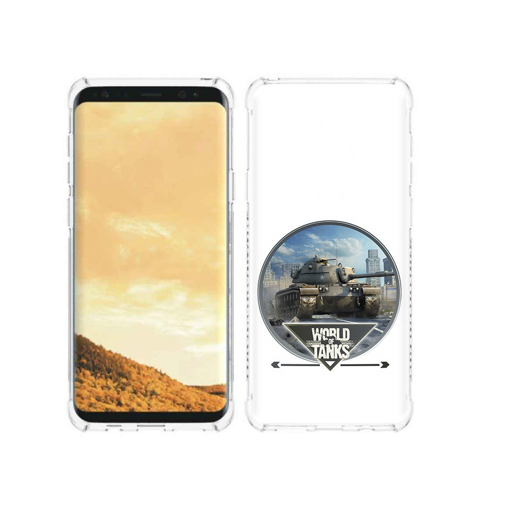 

Чехол MyPads Tocco для Samsung Galaxy S9 Мир танков (PT98329.588.119), Прозрачный, Tocco