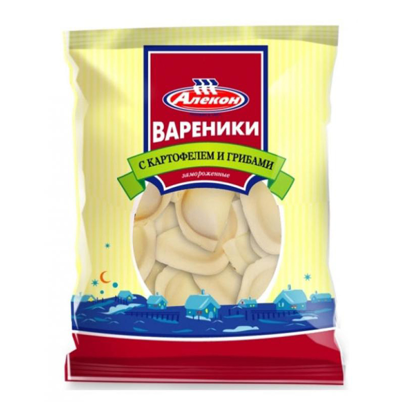 

Вареники Алекон с картофелем и грибами 600 г
