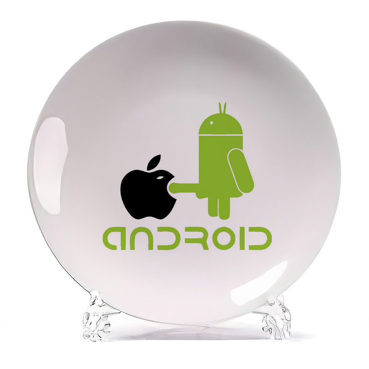 

Тарелка CoolPodarok android андройд, android андройд