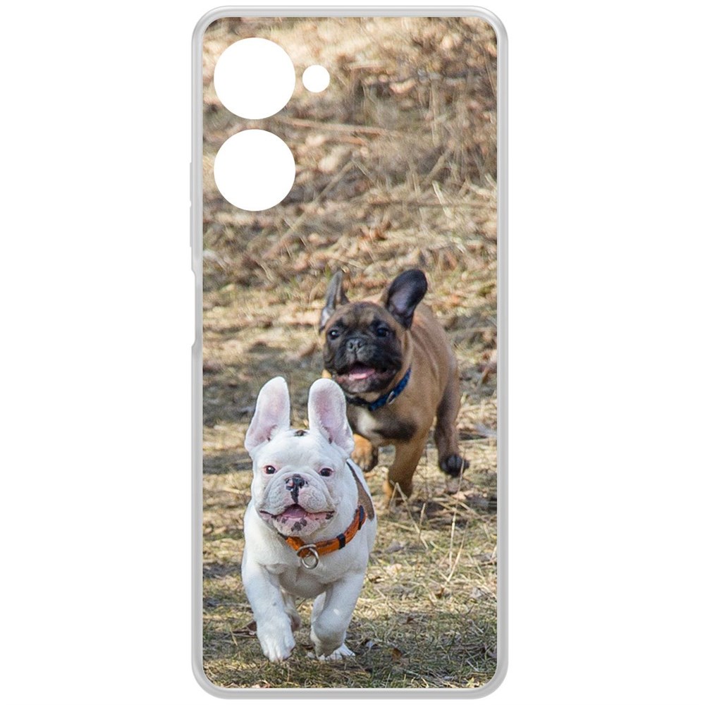

Чехол-накладка Krutoff Clear Case Догонялки для Realme 10 Pro, Прозрачный