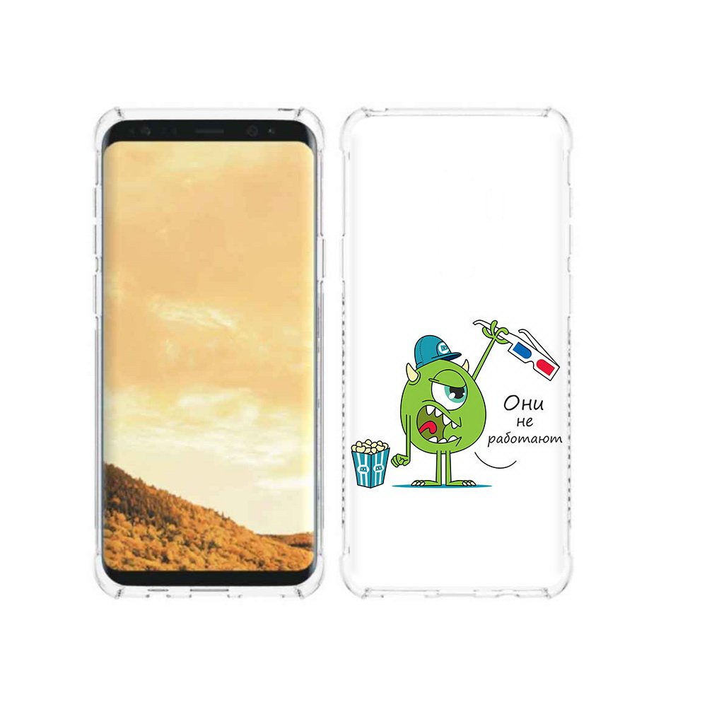 

Чехол MyPads Tocco для Samsung Galaxy S9 Очки не работают (PT98329.588.129), Прозрачный, Tocco