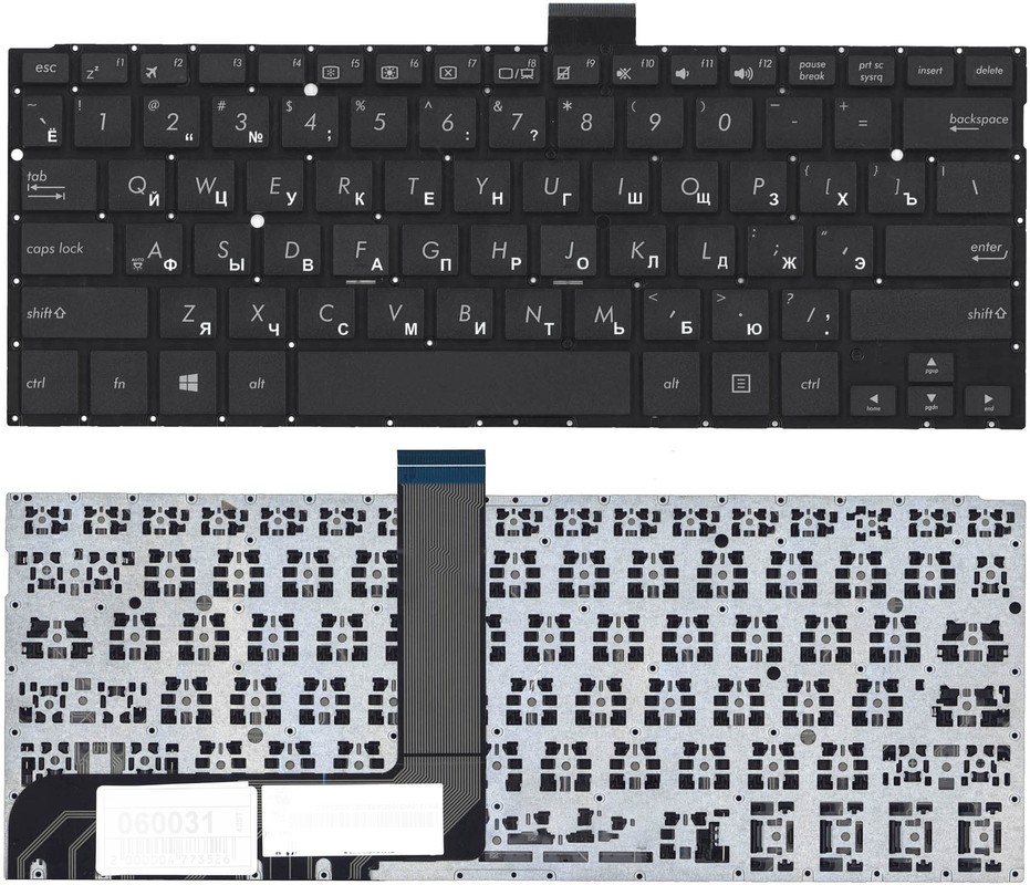 Клавиатура для Asus TP300, TP300L, TP300LD, Q302, Q302LA, Q304, TP300LA Series