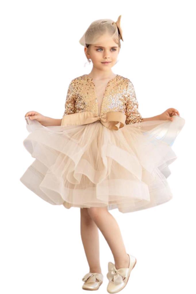 

Платье Riccotarz 2220106004 бежевый 3-4 лет (доставка из-за рубежа), 2220106004