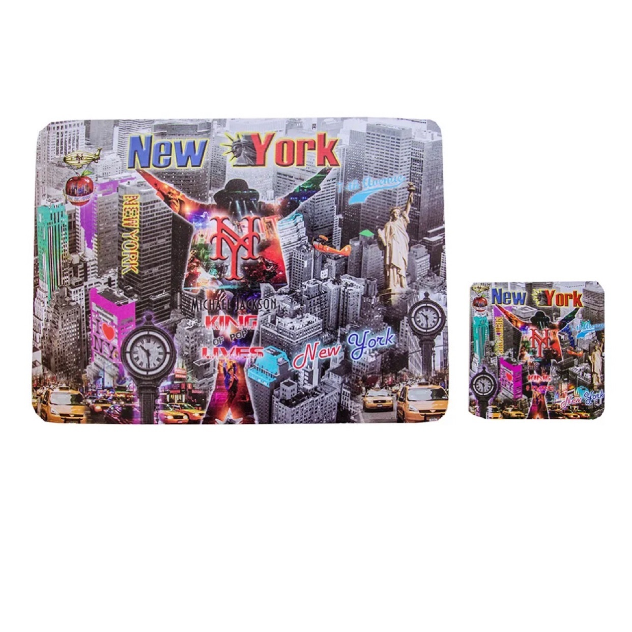 фото Подставка под горячее gift'n'home "new york король - жив!", 21.5 см х 29 см, 4 шт gift home