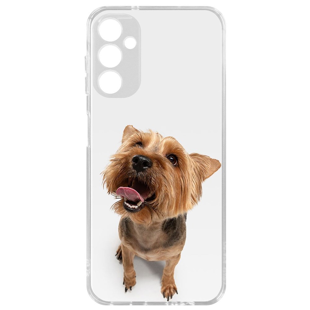 

Чехол-накладка Krutoff Clear Case Йоркширский терьер для Samsung Galaxy A14 4G (A145), Прозрачный