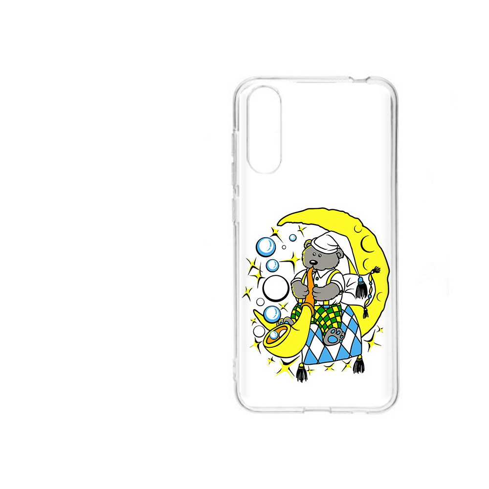 Чехол MyPads Tocco для ZTE Blade A7 2020 Сырная луна (PT142232.471.167)