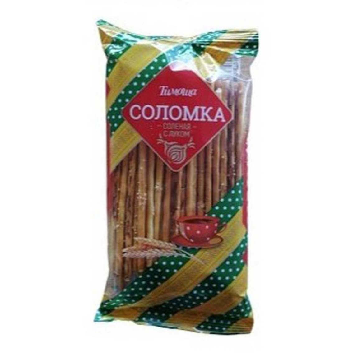 Соломка Тимоша соленая с луком 100 г