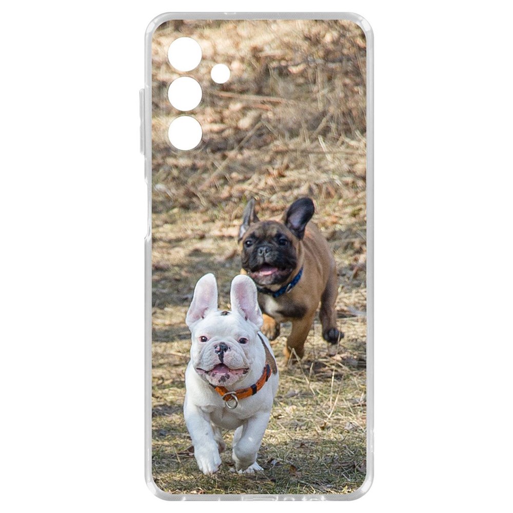 Чехол-накладка Krutoff Clear Case Догонялки для Samsung Galaxy A13 5G (A136)