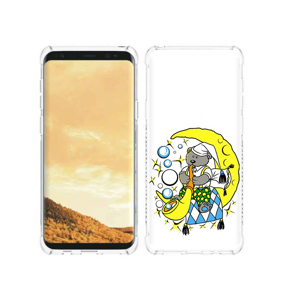 

Чехол MyPads Tocco для Samsung Galaxy S9 Сырная луна (PT98329.588.167), Прозрачный, Tocco