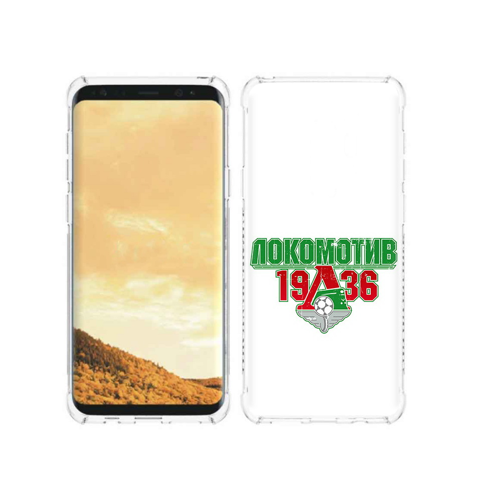 

Чехол MyPads Tocco для Samsung Galaxy S9 ФК локомотив 1936 (PT98329.588.182), Прозрачный, Tocco