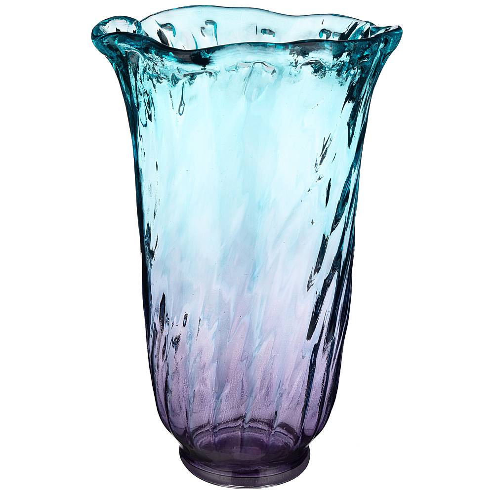 

Ваза Franco Artesana Ametist turquose 38см стекло 316-1670_