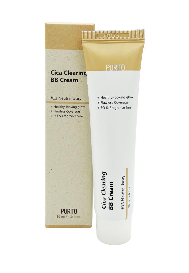 фото Bb-крем с экстрактом центеллы purito cica clearing bb cream 30 мл (тон 13)