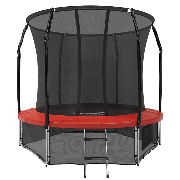 

Батут Eclipse Space Twin с сеткой и лестницей 305 см, red, Space Twin