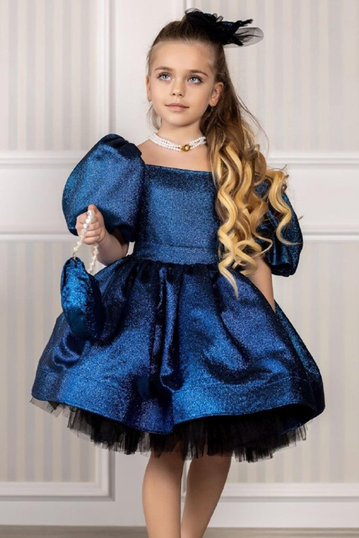 

Платье Riccotarz 2222303011 синий 3-4 лет (доставка из-за рубежа), 2222303011