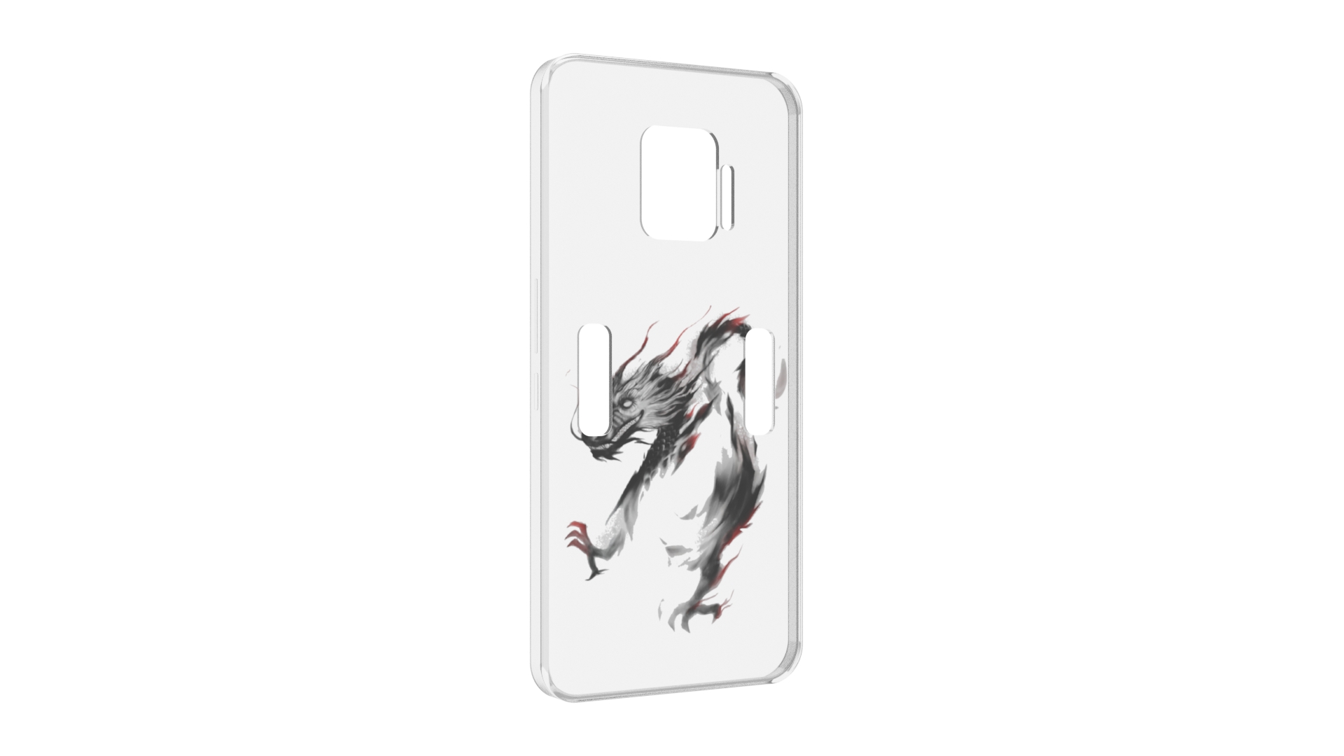 

Чехол MyPads черный дракон для ZTE Nubia Red Magic 7 Pro, Прозрачный, Tocco
