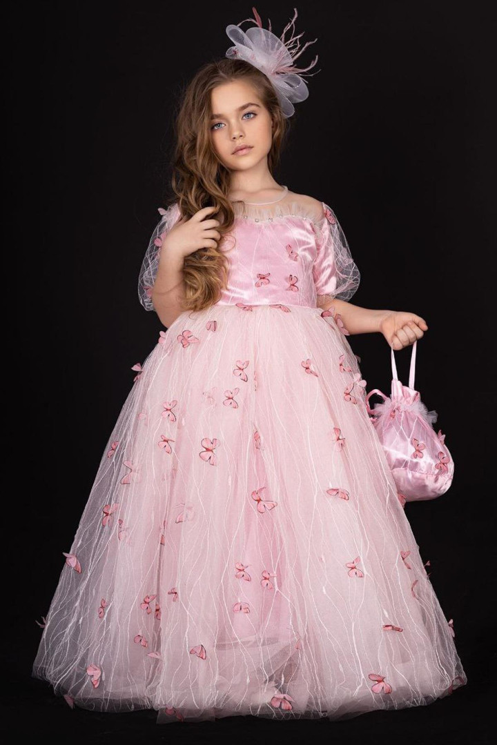 

Платье Riccotarz 2222403003 розовый 5-6 лет (доставка из-за рубежа), 2222403003