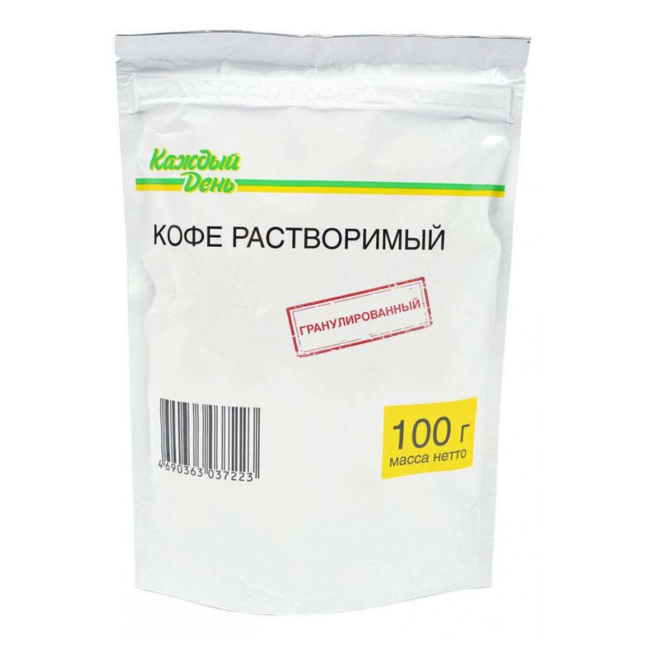 Кофе Каждый день растворимый гранулированный 100 г