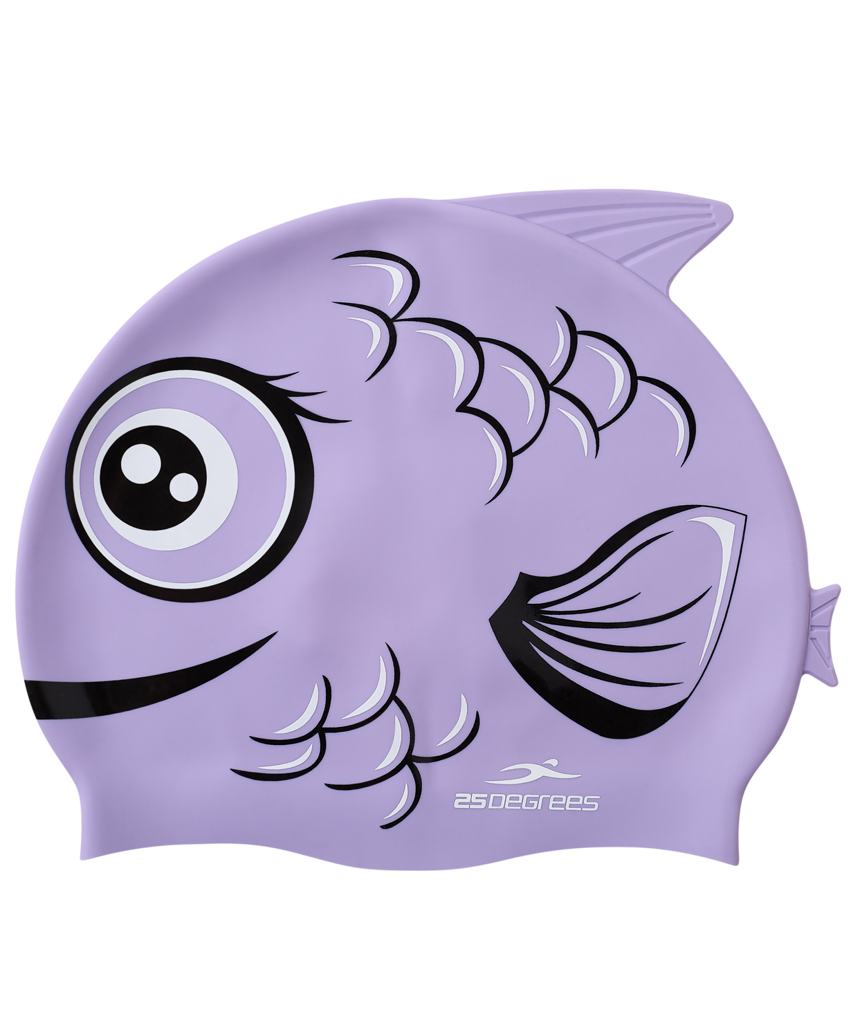 Шапочка для плавания 25degrees Miso Purple, силикон, детский