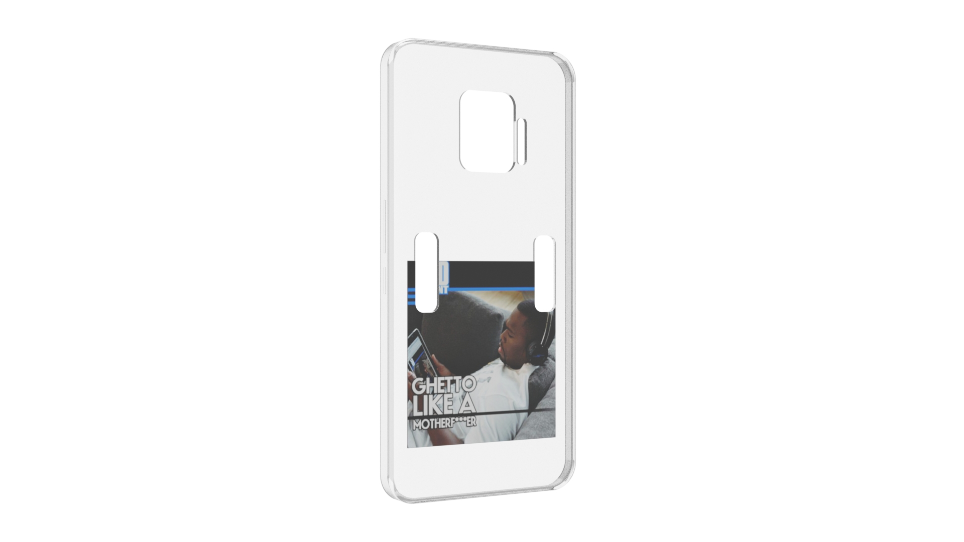 

Чехол MyPads 50 Cent - Ghetto Like A Motherfucker для ZTE Nubia Red Magic 7 Pro, Прозрачный, Tocco