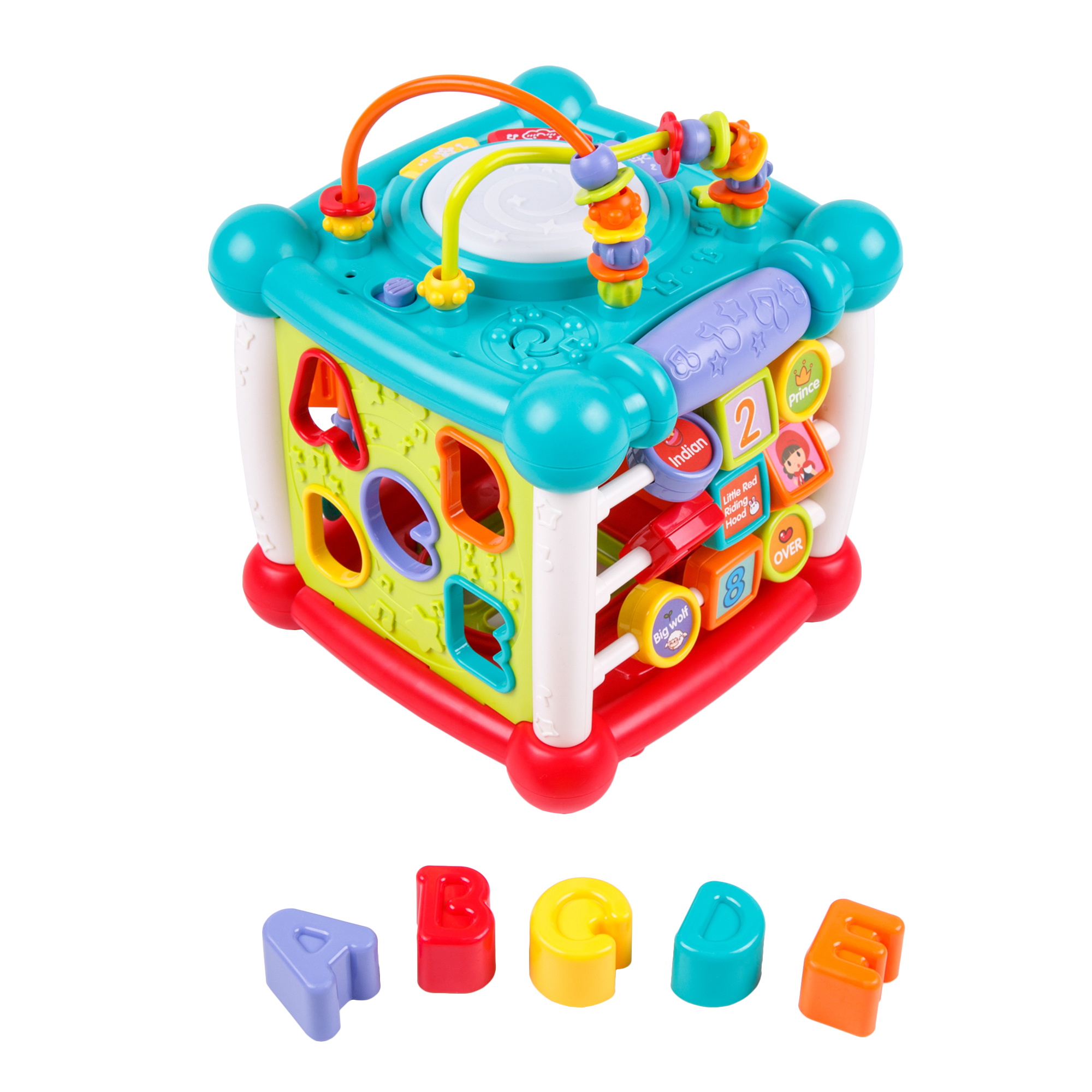 фото Развивающий интерактивный центр amarobaby usb play cube, amaro-402upc/28