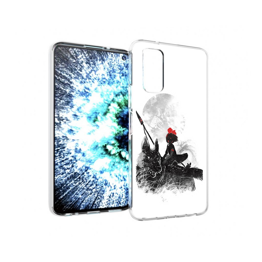 

Чехол MyPads Tocco для Vivo IQOO Neo 3 мононоке (PT157205.400.481), Прозрачный, Tocco